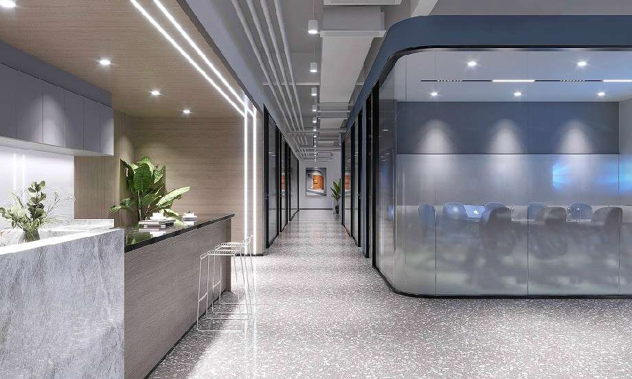 鄭州辦公室裝潢燈光設(shè)計(jì)手法