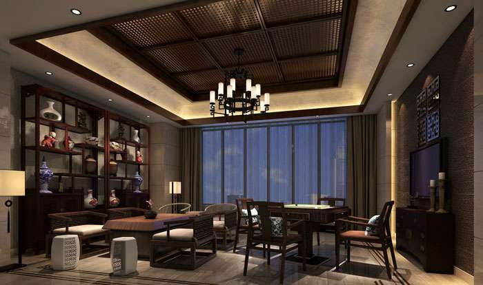 1000平方私人會所裝修設(shè)計效果圖