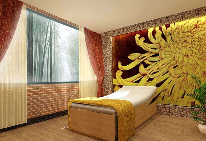 自然氛圍養(yǎng)生會(huì)所裝修設(shè)計(jì)效果圖