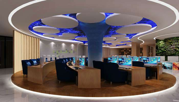 網(wǎng)咖設(shè)計裝修實景圖