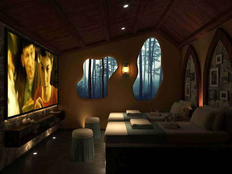 鄭州足浴店設(shè)計方案效果圖