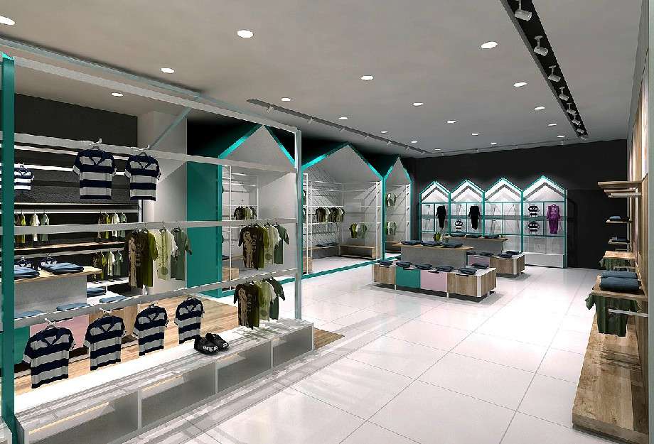 洛陽(yáng)母嬰用品店裝修設(shè)計(jì)效果圖