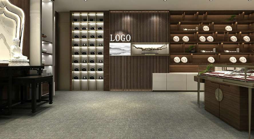 鄭州文玩店面裝修設(shè)計效果圖