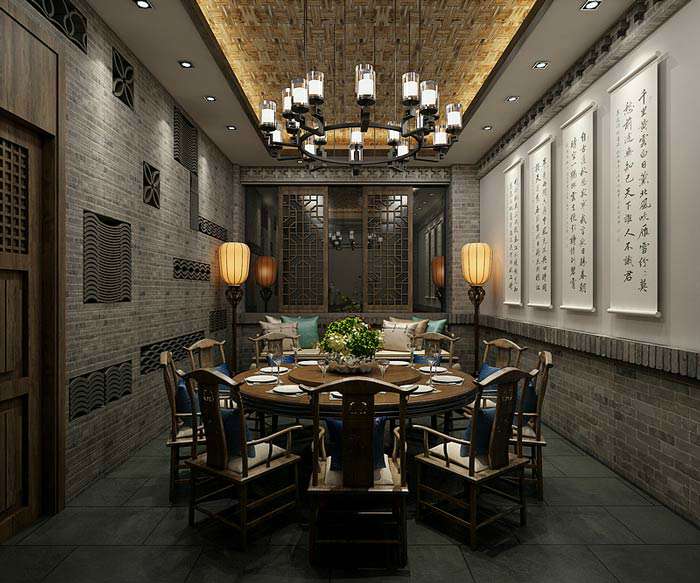 洛陽(yáng)市中餐廳設(shè)計(jì)效果圖