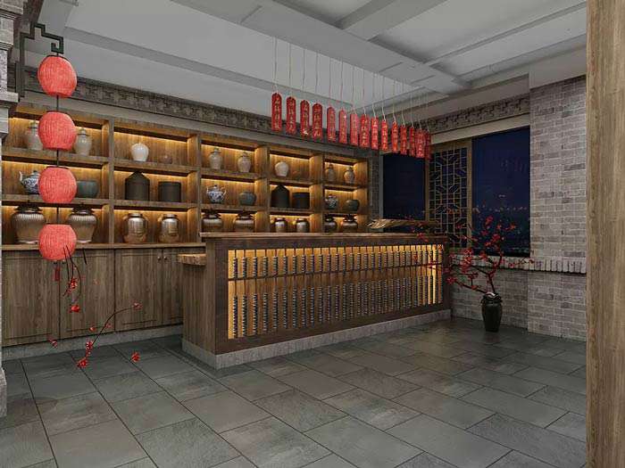 洛陽(yáng)市中餐廳設(shè)計(jì)效果圖