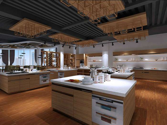 甜點(diǎn)展廳裝修設(shè)計(jì)效果圖