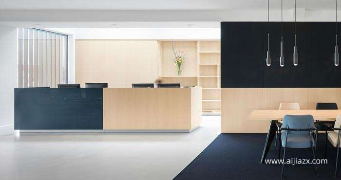 400平米理財公司辦公室設(shè)計效果圖