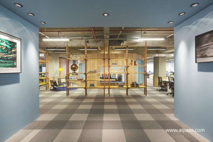 450平米零售企業(yè)辦公室裝修設(shè)計