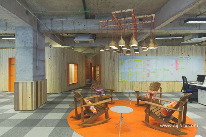 450平米零售企業(yè)辦公室裝修設(shè)計