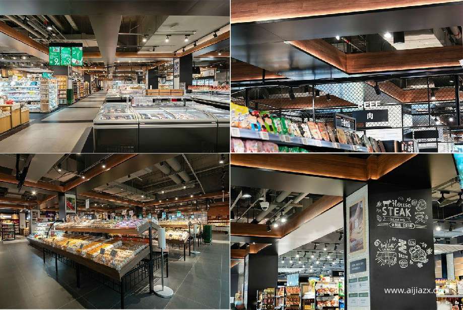 鄭州超市設(shè)計(jì)案例分享，客流爆棚的超市設(shè)計(jì)巧思