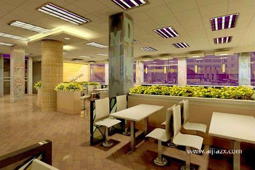 在鄭州開一家快餐店，快餐店怎樣裝修設(shè)計(jì)