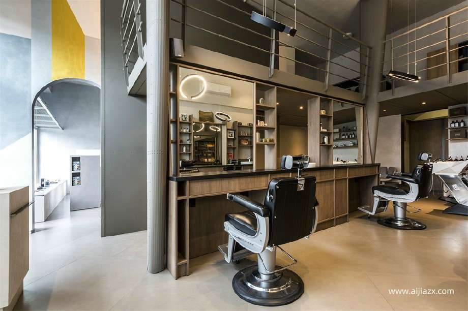 鄭州發(fā)廊裝修方案推薦，審美和品味在線的發(fā)廊裝修設(shè)計(jì)