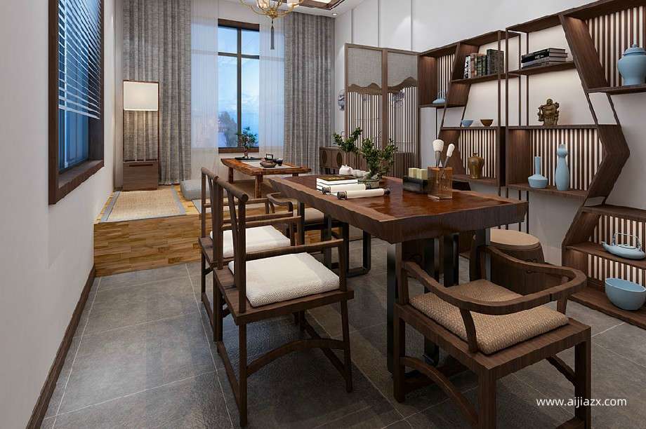 鄭州茶樓裝修多少錢，小型茶樓裝修效果圖