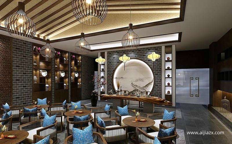 中式古典風格茶樓裝修設(shè)計方案