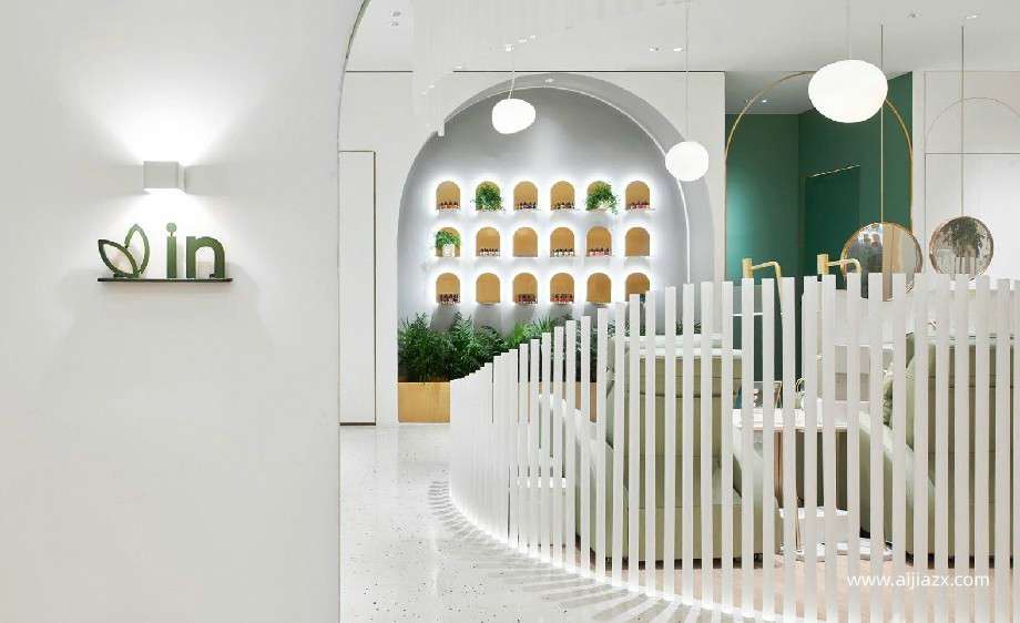 120平米婚紗店門面設(shè)計效果圖