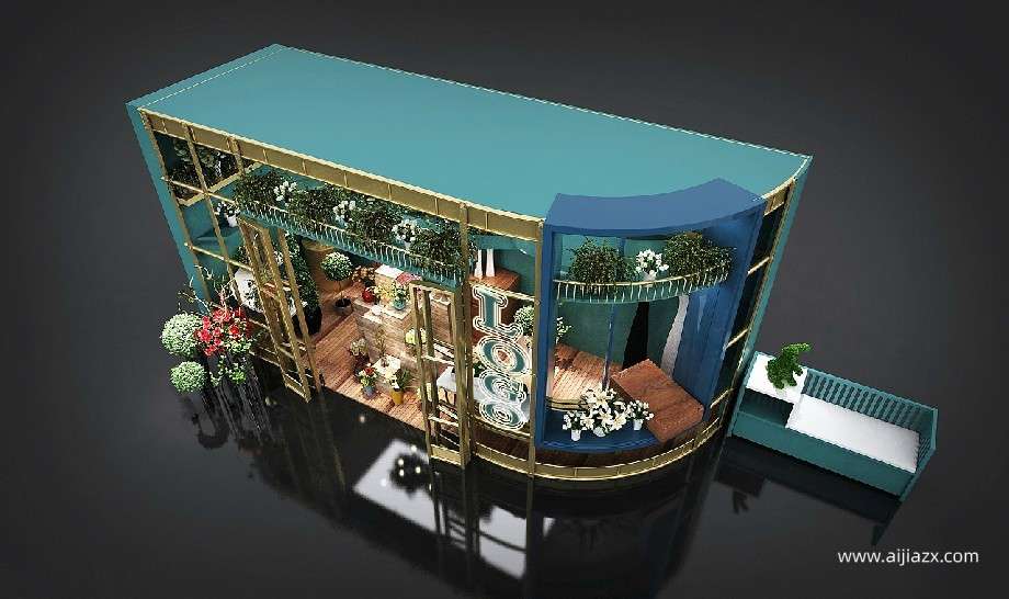 　　鄭州花店裝修設計攻略，人氣花店如何裝修打造
