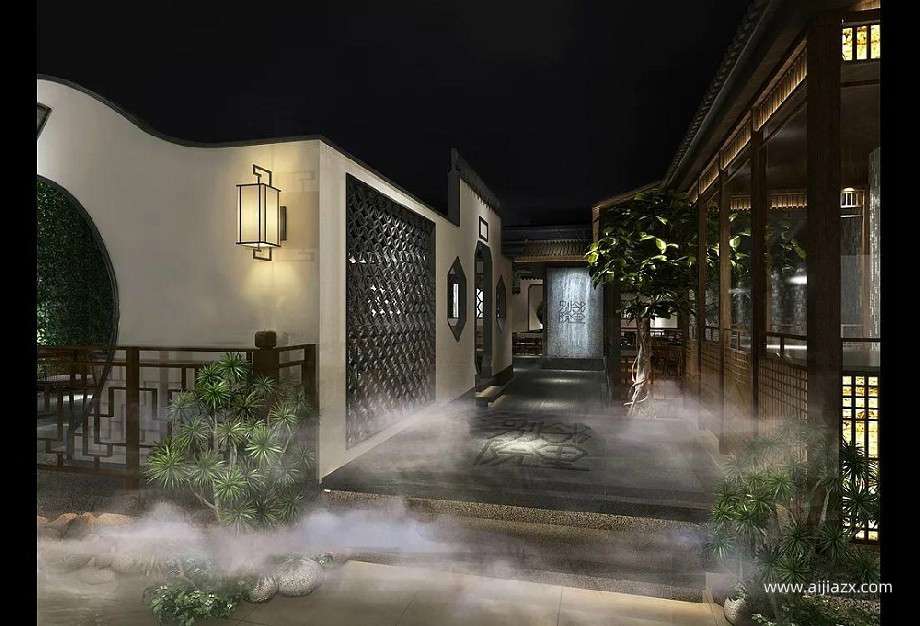 鄭州火鍋店裝修報價預(yù)算表,復(fù)古中式火鍋店裝修價格 