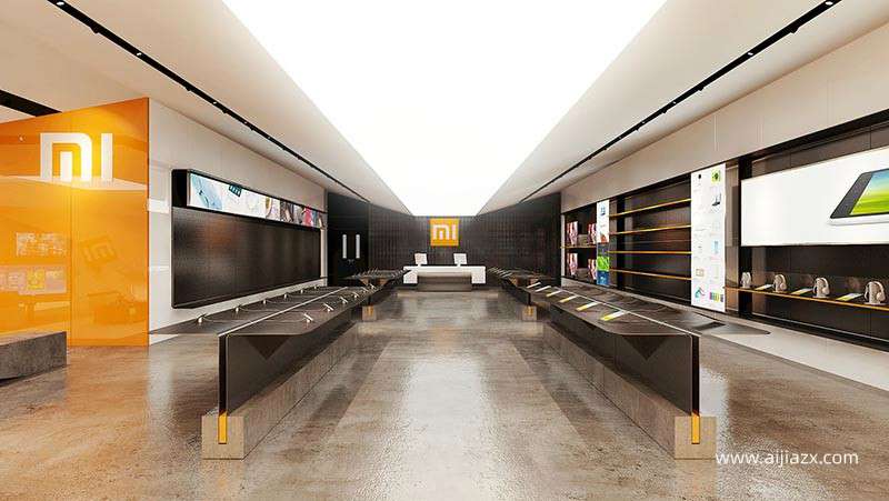 鄭州小米手機(jī)店設(shè)計(jì)，小米手機(jī)店裝修設(shè)計(jì)特點(diǎn)