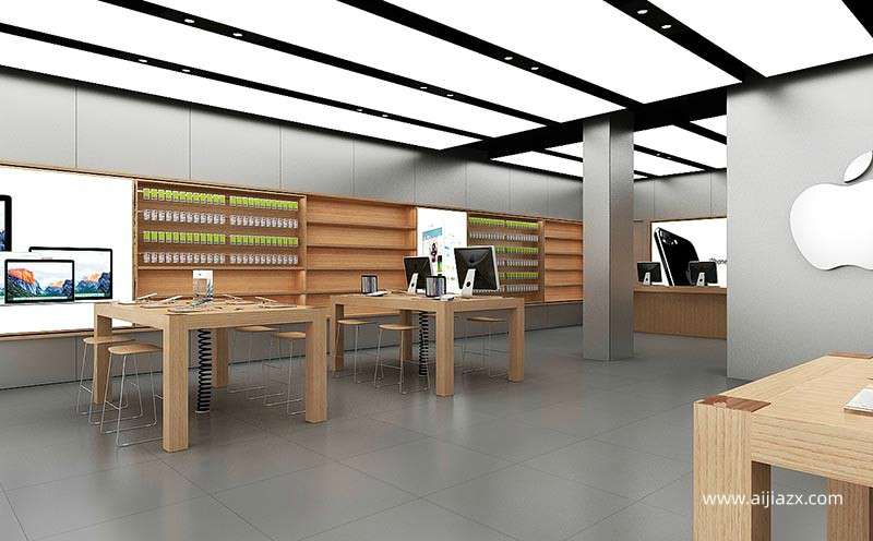 蘋果手機店怎么裝修，蘋果手機店室內(nèi)設(shè)計