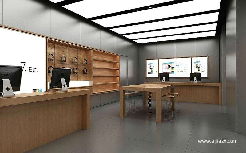 蘋果手機店怎么裝修，蘋果手機店室內(nèi)設(shè)計