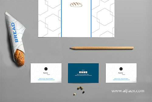 烘焙店VI設計、烘焙店包裝宣傳冊設計