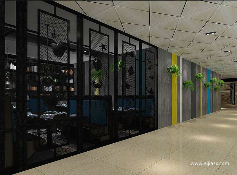 200平米火鍋店裝修設(shè)計，小型火鍋店廚房布局設(shè)計