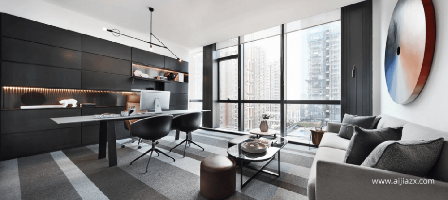 信息科技公司辦公室裝修設(shè)計(jì)效果圖