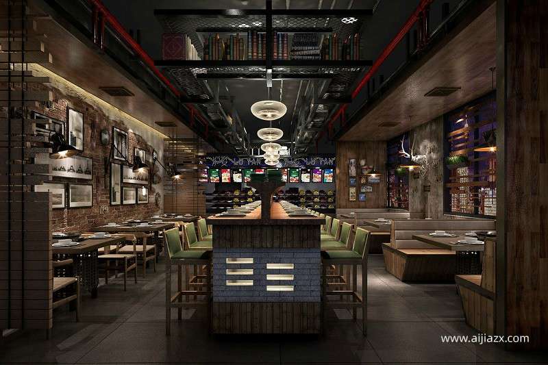 火鍋店裝修設(shè)計(jì)方案，一套完整的火鍋店設(shè)計(jì)方案