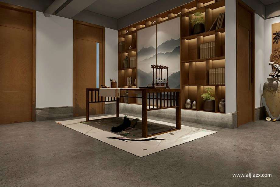 鄭州茶葉店裝修效果圖 茶葉店裝修設(shè)計方案