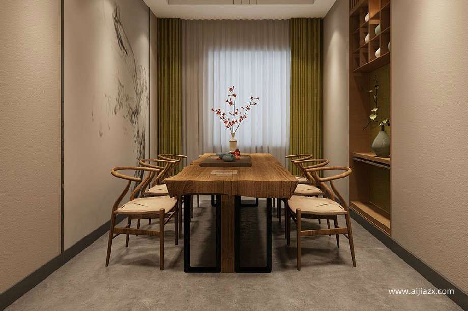 鄭州茶葉店裝修效果圖 茶葉店裝修設(shè)計方案