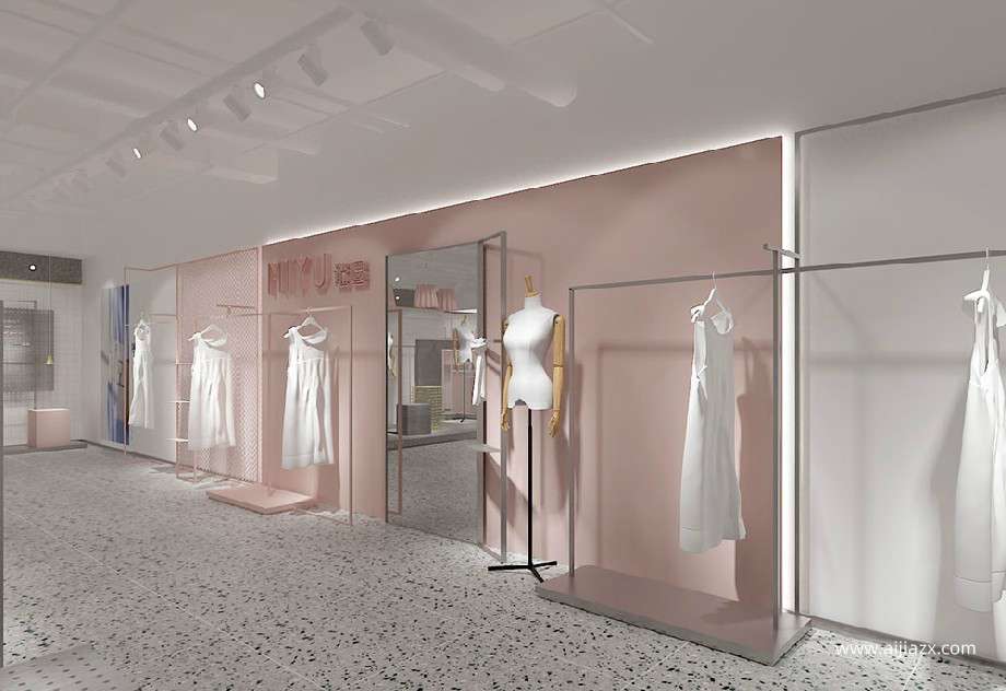 精品女裝店服裝陳列設(shè)計