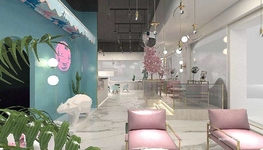 新鄭冷飲店裝修設(shè)計效果圖