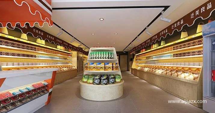 鄭州干果店設(shè)計(jì)，干果專(zhuān)賣(mài)店裝修設(shè)計(jì)要點(diǎn)