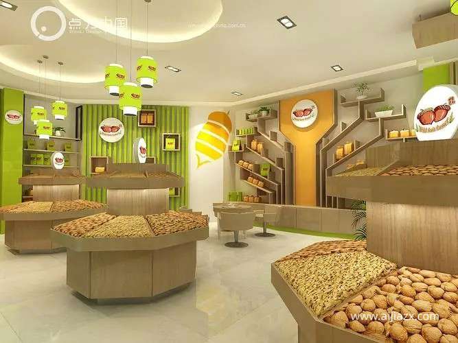 鄭州干果店設(shè)計(jì)，干果專(zhuān)賣(mài)店裝修設(shè)計(jì)要點(diǎn)