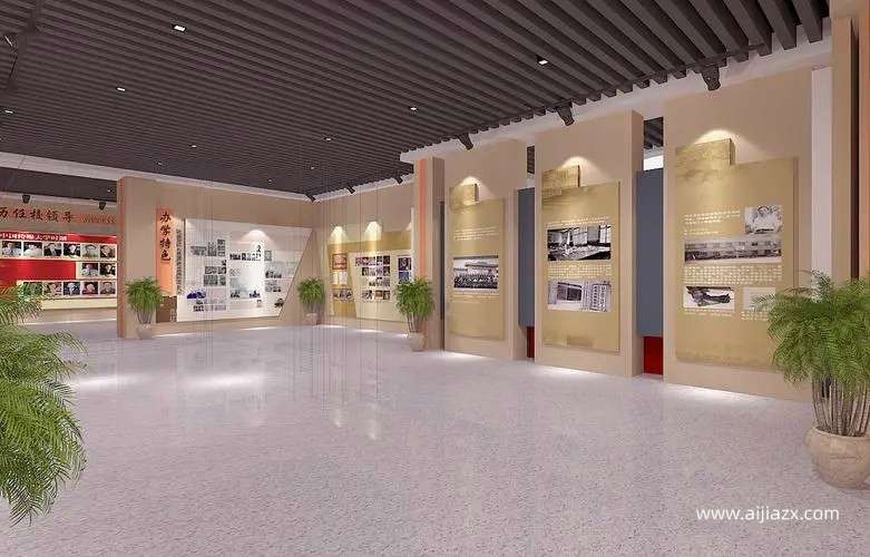 鄭州大學(xué)展廳設(shè)計:展示學(xué)校文化的精神殿堂 鄭州大學(xué)展廳設(shè)計:展示學(xué)校文化的精神殿堂