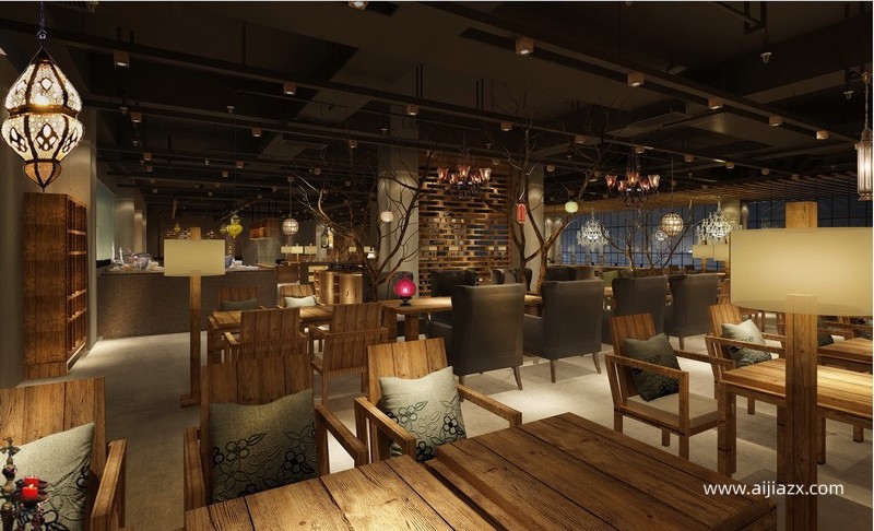 精品酒店餐廳裝修設(shè)計(jì)效果圖