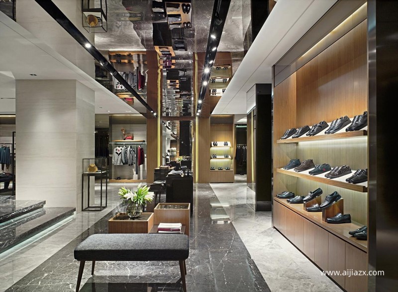 品牌男裝專賣店裝修設(shè)計