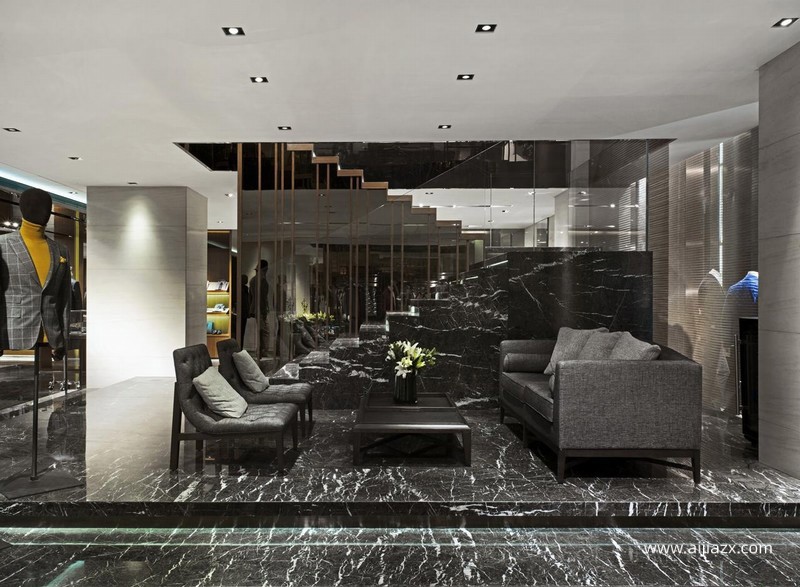 品牌男裝專賣店裝修設(shè)計