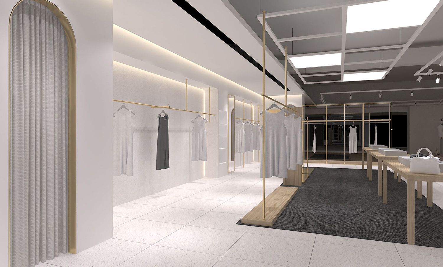 鄭州女士服裝專(zhuān)賣(mài)店鋪裝修設(shè)計(jì)