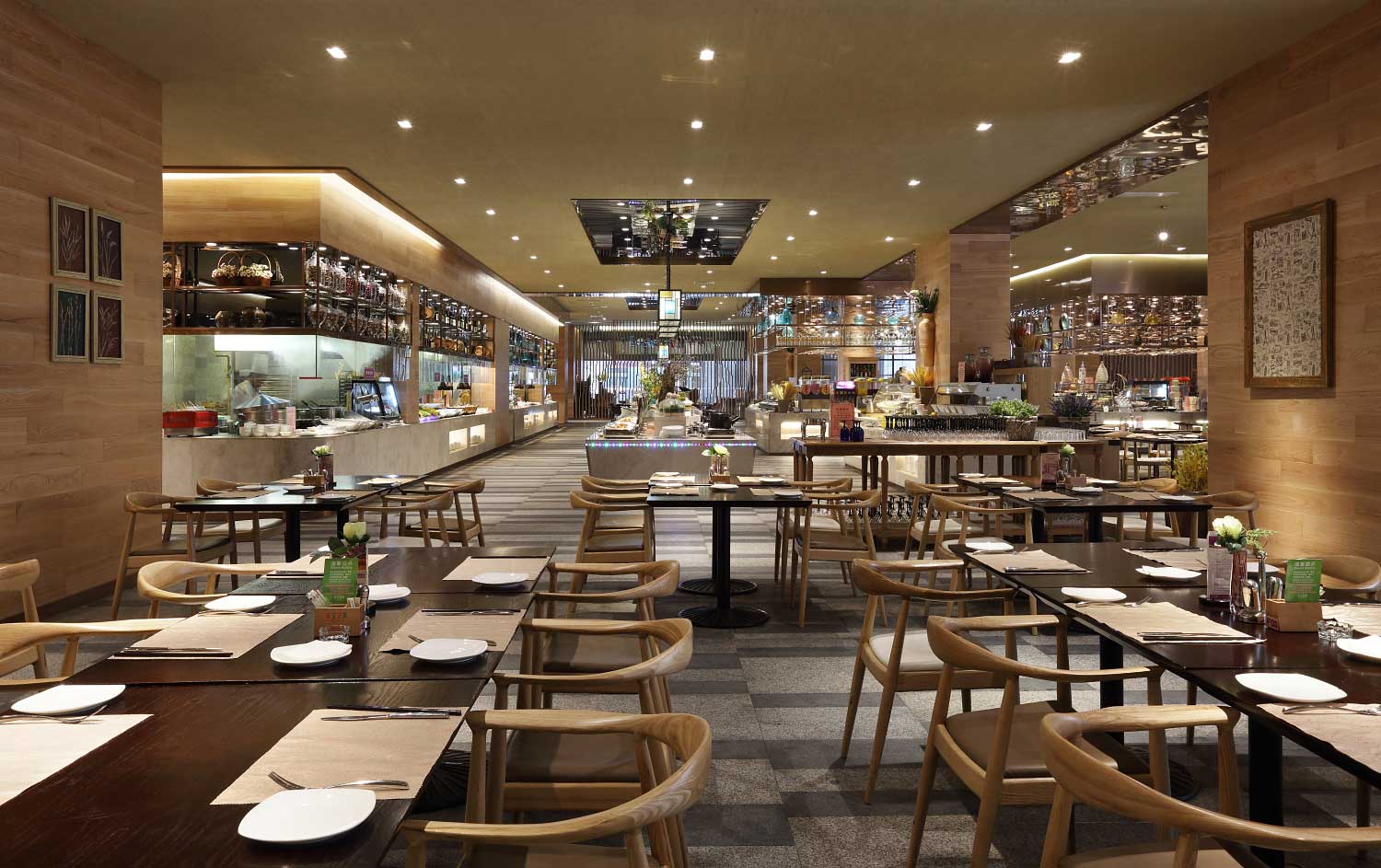 焦作自助餐廳裝修設(shè)計(jì)效果圖