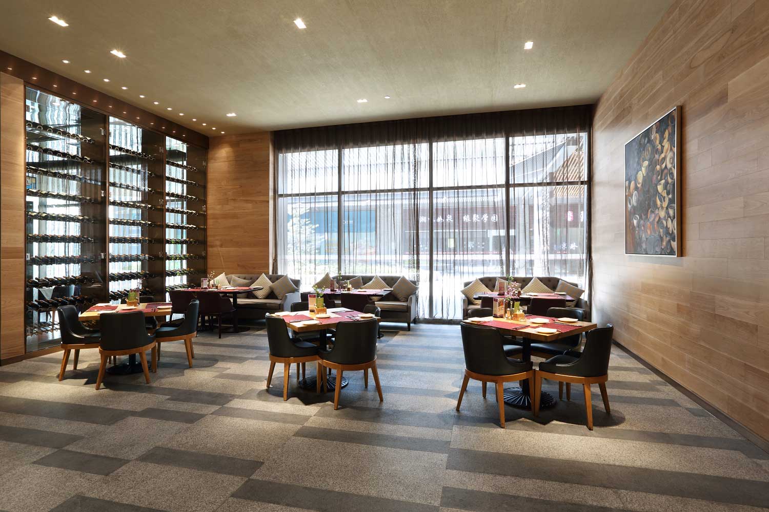 焦作自助餐廳裝修設(shè)計(jì)效果圖