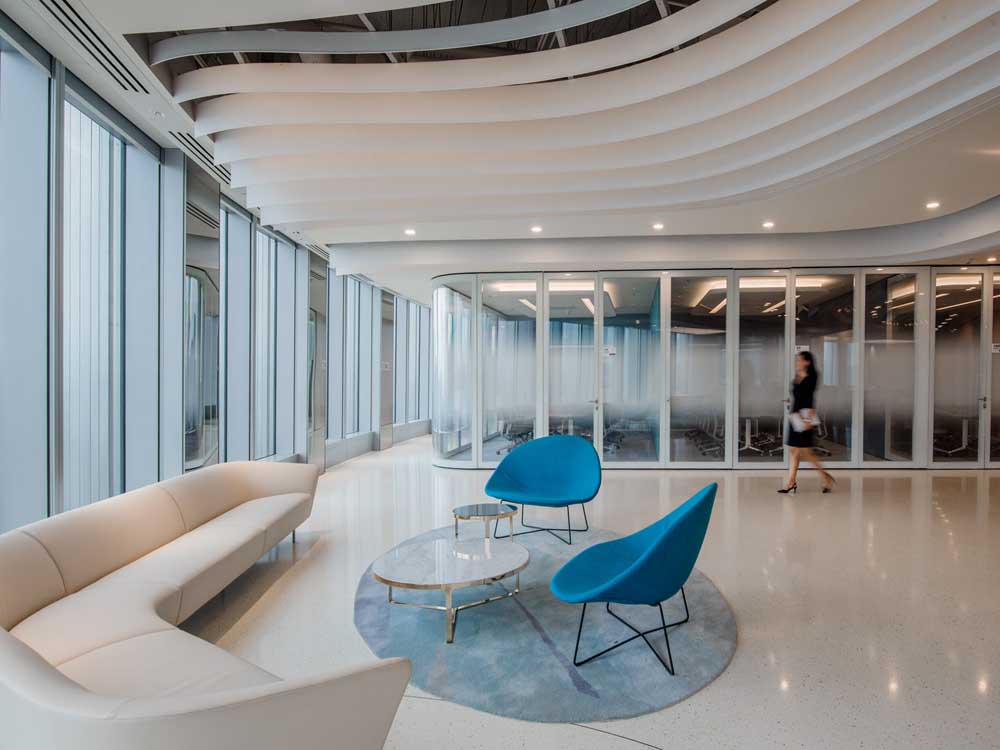 鄭州事務所辦公空間裝修設計，麻繩工作室效果圖