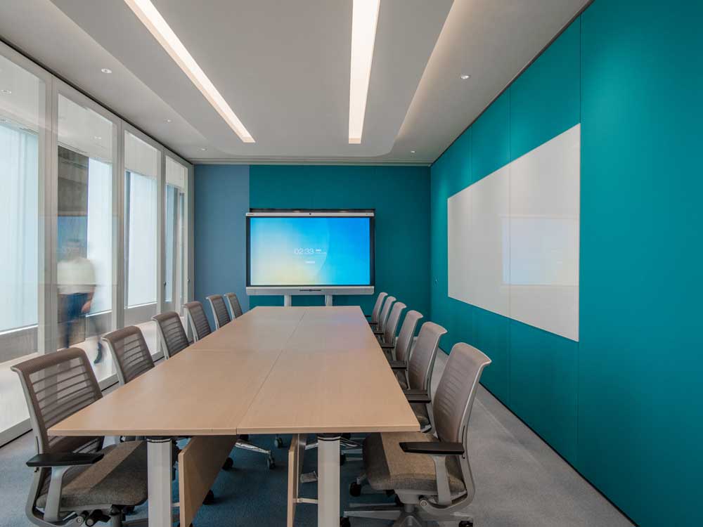 鄭州事務所辦公空間裝修設計，麻繩工作室效果圖