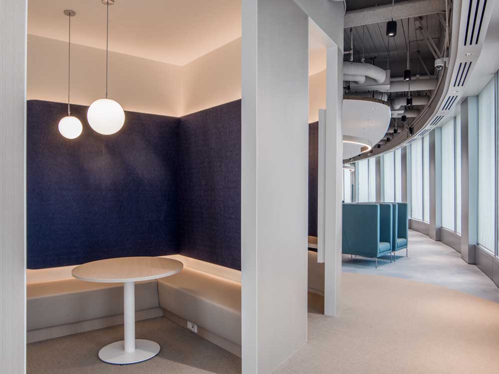 鄭州事務所辦公空間裝修設計，麻繩工作室效果圖