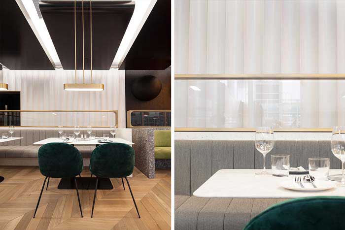 450m2鄭州上街區(qū)西餐廳設計效果圖