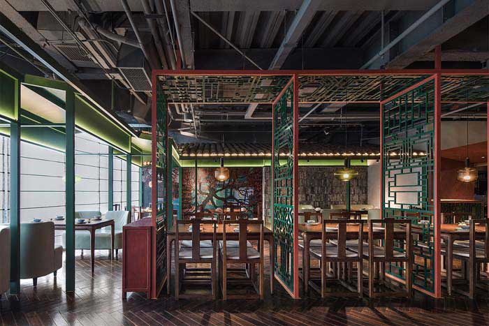 260平米鄭州精品餐廳設(shè)計效果圖