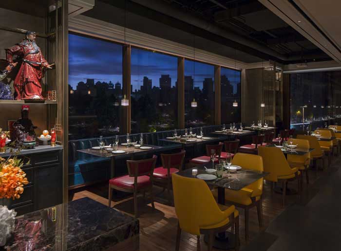 鄭州東區(qū)850平米品牌餐廳設(shè)計(jì)效果圖