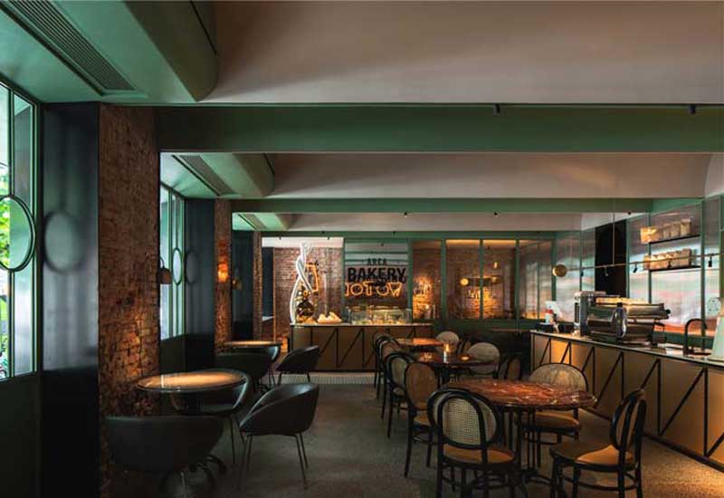 180平米鄭州酒吧+簡餐設(shè)計效果圖