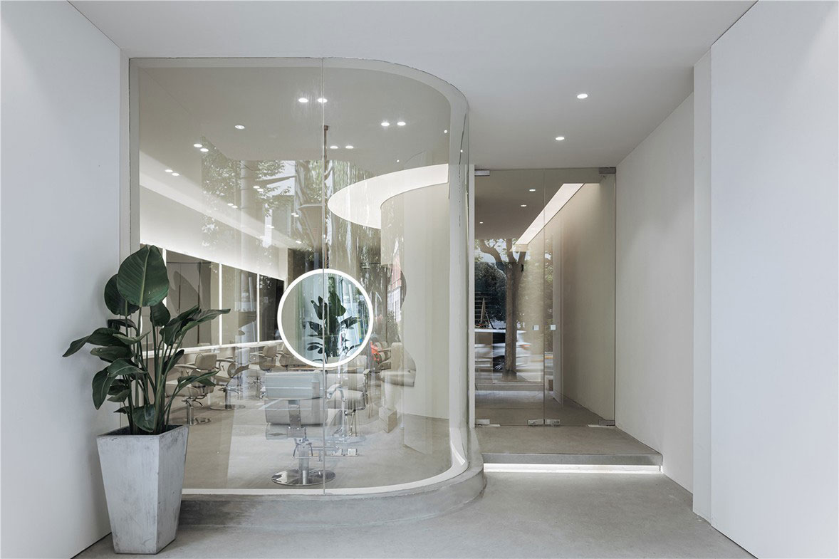 鄭州180平米美發(fā)店裝修設(shè)計效果圖