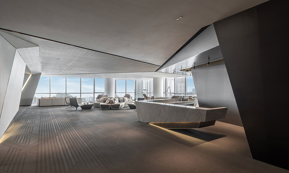 1350平米鄭州管城區(qū)辦公室設(shè)計效果圖